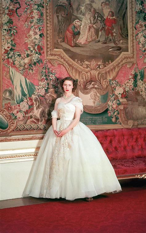 princess margaret dior dress|princess margaret 21st birthday dress.